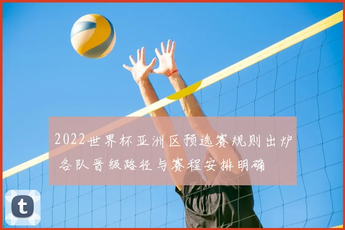 2022世界杯亚洲区预选赛规则出炉 各队晋级路径与赛程安排明确